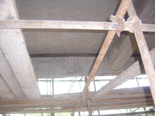 钢丝绳网-聚合物改性水泥砂浆面层加固法 (4)
